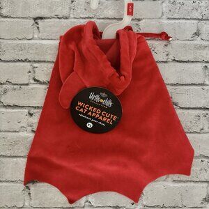 Thrills & Chills Wicked Cute Devil Cat Apparel Costume Size XS NWT